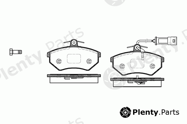  ROADHOUSE part 2134.42 (213442) Brake Pad Set, disc brake