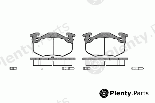  ROADHOUSE part 2144.24 (214424) Brake Pad Set, disc brake
