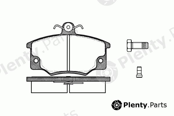  ROADHOUSE part 2146.04 (214604) Brake Pad Set, disc brake
