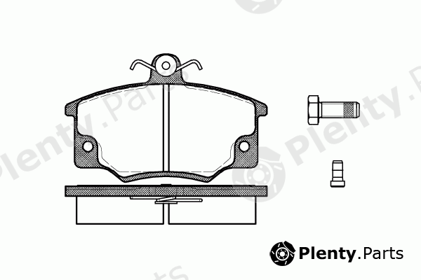  ROADHOUSE part 2146.44 (214644) Brake Pad Set, disc brake