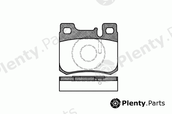  ROADHOUSE part 2157.20 (215720) Brake Pad Set, disc brake