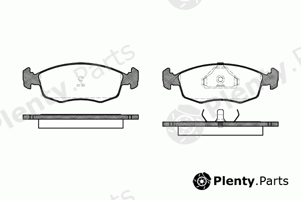  ROADHOUSE part 2172.00 (217200) Brake Pad Set, disc brake