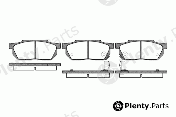  ROADHOUSE part 2193.02 (219302) Brake Pad Set, disc brake