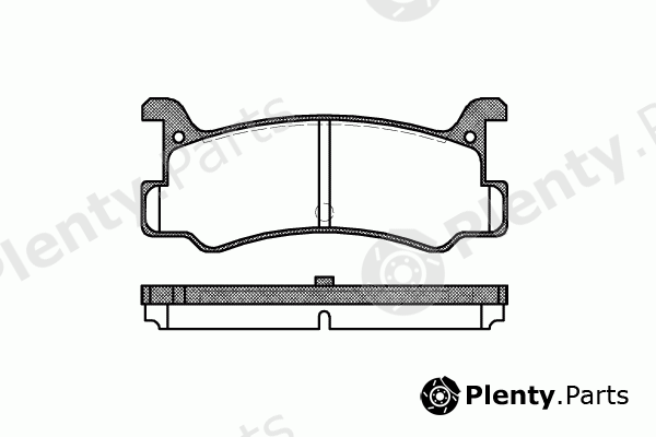  ROADHOUSE part 2213.00 (221300) Brake Pad Set, disc brake