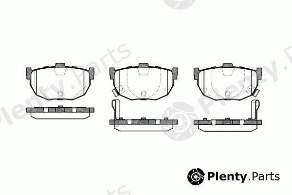  ROADHOUSE part 2294.22 (229422) Brake Pad Set, disc brake