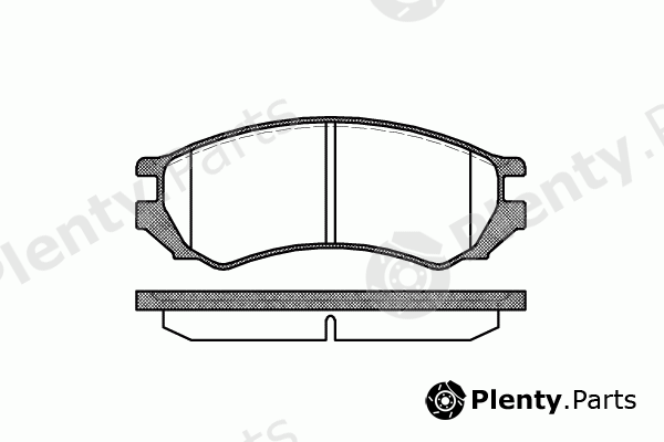  ROADHOUSE part 2344.00 (234400) Brake Pad Set, disc brake