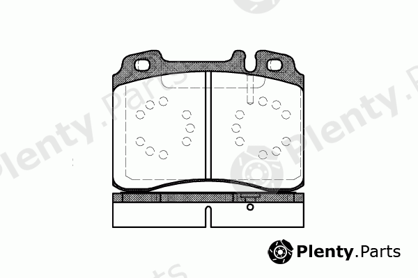  ROADHOUSE part 2379.20 (237920) Brake Pad Set, disc brake