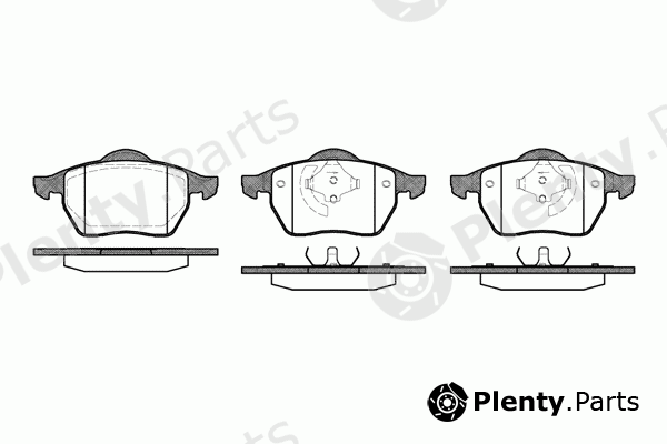  ROADHOUSE part 2390.01 (239001) Brake Pad Set, disc brake