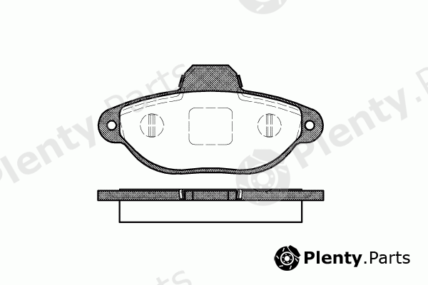  ROADHOUSE part 2414.20 (241420) Brake Pad Set, disc brake