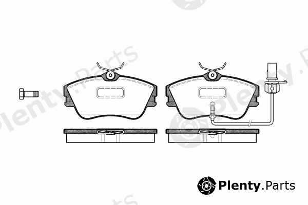  ROADHOUSE part 2480.21 (248021) Brake Pad Set, disc brake