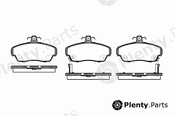  ROADHOUSE part 2490.02 (249002) Brake Pad Set, disc brake