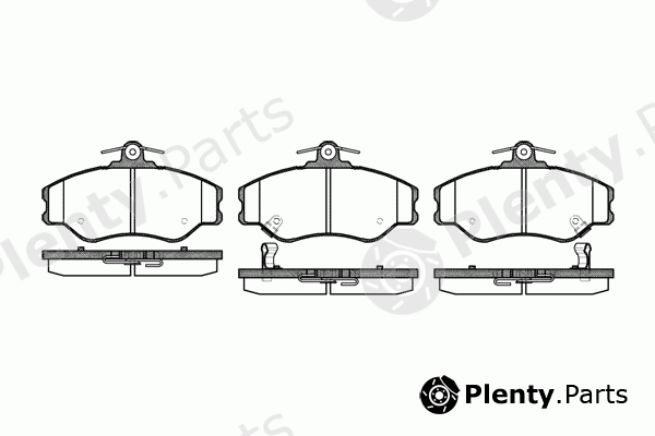  ROADHOUSE part 2494.02 (249402) Brake Pad Set, disc brake