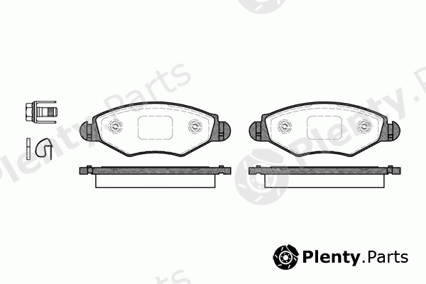  ROADHOUSE part 2643.20 (264320) Brake Pad Set, disc brake