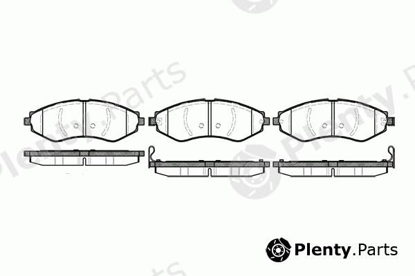  ROADHOUSE part 2645.22 (264522) Brake Pad Set, disc brake
