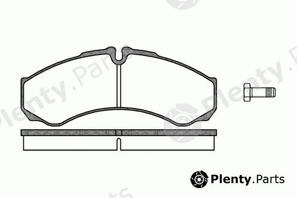  ROADHOUSE part 2651.10 (265110) Brake Pad Set, disc brake