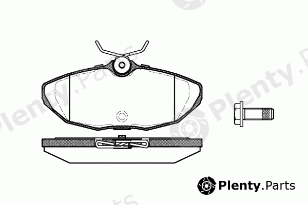  ROADHOUSE part 2732.00 (273200) Brake Pad Set, disc brake
