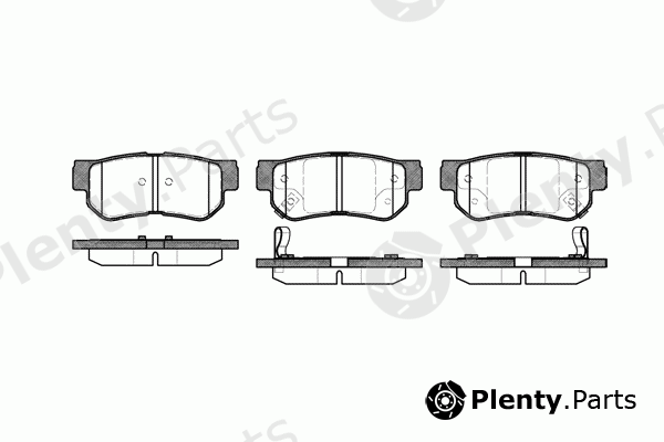  ROADHOUSE part 2746.02 (274602) Brake Pad Set, disc brake