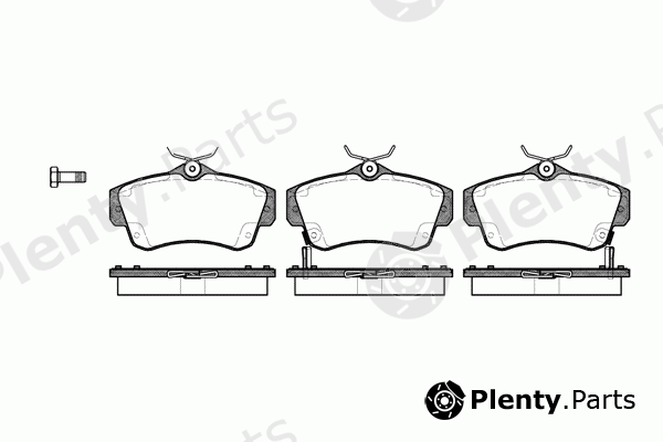  ROADHOUSE part 2753.02 (275302) Brake Pad Set, disc brake