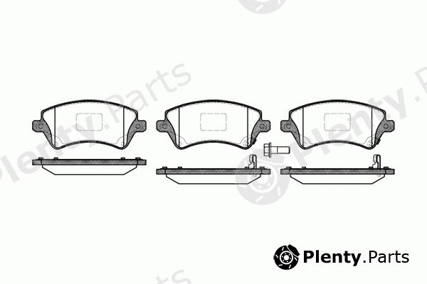  ROADHOUSE part 2822.12 (282212) Brake Pad Set, disc brake