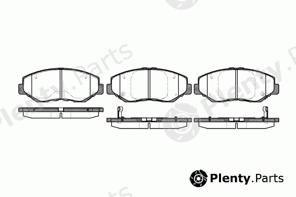 ROADHOUSE part 2899.00 (289900) Brake Pad Set, disc brake