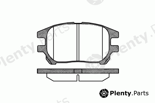  ROADHOUSE part 2972.00 (297200) Brake Pad Set, disc brake