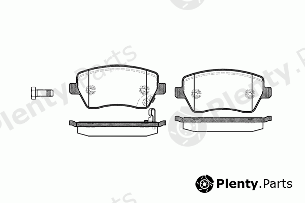  ROADHOUSE part 2987.11 (298711) Brake Pad Set, disc brake