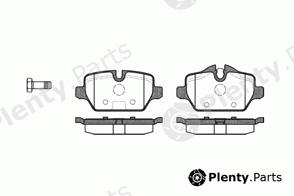  ROADHOUSE part 21132.00 (2113200) Brake Pad Set, disc brake