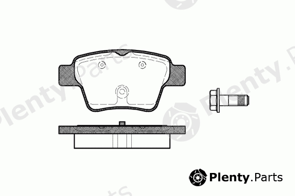  ROADHOUSE part 21138.00 (2113800) Brake Pad Set, disc brake