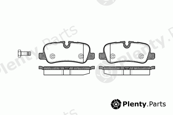  ROADHOUSE part 21159.00 (2115900) Brake Pad Set, disc brake