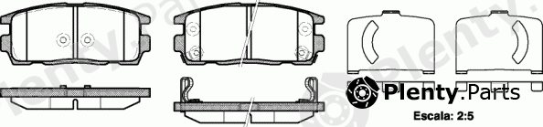  ROADHOUSE part 21260.12 (2126012) Brake Pad Set, disc brake