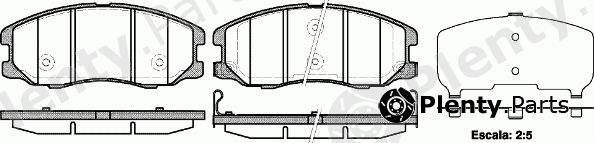  ROADHOUSE part 21261.12 (2126112) Brake Pad Set, disc brake