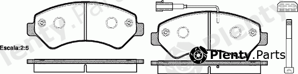  ROADHOUSE part 21275.01 (2127501) Brake Pad Set, disc brake