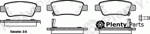  ROADHOUSE part 21290.02 (2129002) Brake Pad Set, disc brake