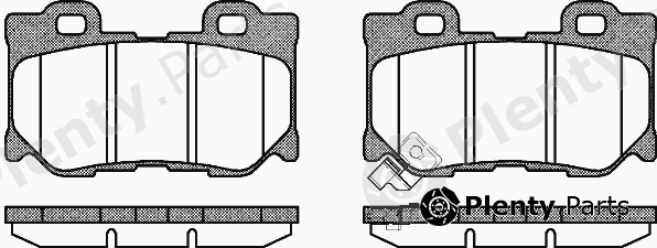  ROADHOUSE part 21365.01 (2136501) Brake Pad Set, disc brake