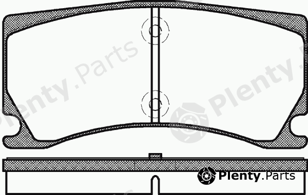  ROADHOUSE part 21378.00 (2137800) Brake Pad Set, disc brake