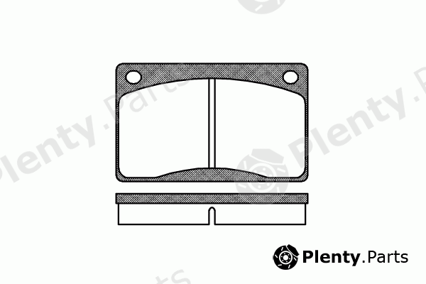 REMSA part 0042.30 (004230) Brake Pad Set, disc brake