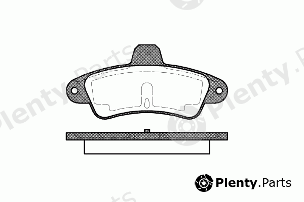  REMSA part 0433.00 (043300) Brake Pad Set, disc brake
