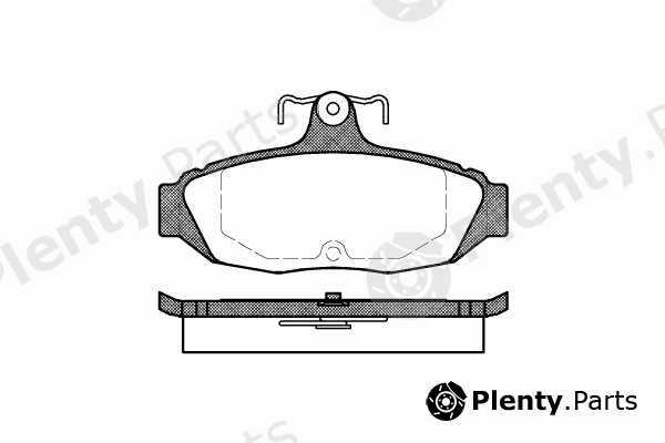  REMSA part 0528.00 (052800) Brake Pad Set, disc brake