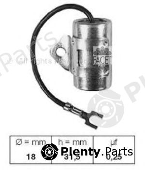  FACET part 0.0912 (00912) Condenser, ignition