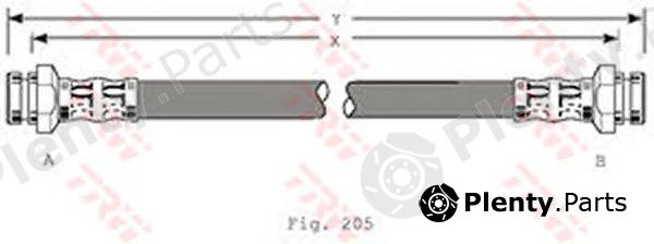  TRW part PHA183 Brake Hose
