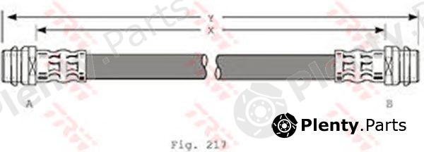  TRW part PHA341 Brake Hose