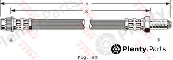  TRW part PHB288 Brake Hose