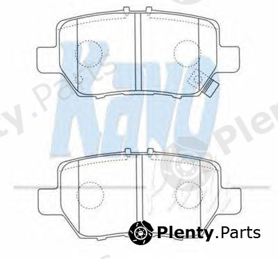  KAVO PARTS part BP-2053 (BP2053) Brake Pad Set, disc brake