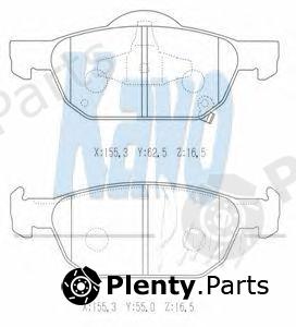  KAVO PARTS part BP-2056 (BP2056) Brake Pad Set, disc brake