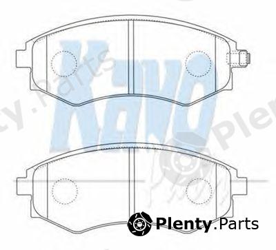  KAVO PARTS part BP-7504 (BP7504) Brake Pad Set, disc brake