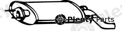  WALKER part 13263 End Silencer