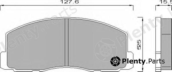  ROULUNDS BRAKING part 439681 Brake Pad Set, disc brake