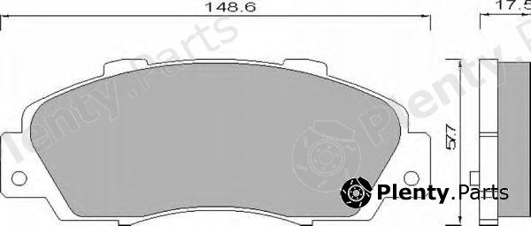  ROULUNDS BRAKING part 488181 Brake Pad Set, disc brake