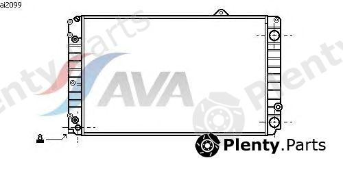  AVA QUALITY COOLING part AI2099 Radiator, engine cooling