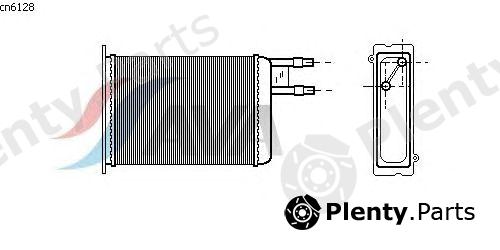 AVA QUALITY COOLING part CN6128 Heat Exchanger, interior heating